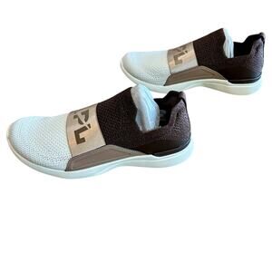 APL Women’s TechLoom Bliss Shoes Metallic Brown Tan White Size 6.5 Brand New
